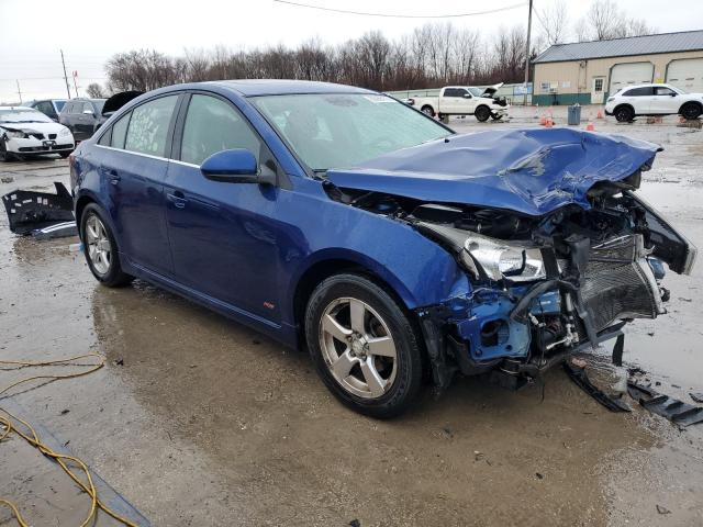 1G1PF5SC7C7339974 - 2012 CHEVROLET CRUZE LT BLUE photo 4