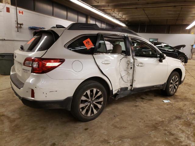 4S4BSANC0H3280844 - 2017 SUBARU OUTBACK 2.5I LIMITED WHITE photo 3