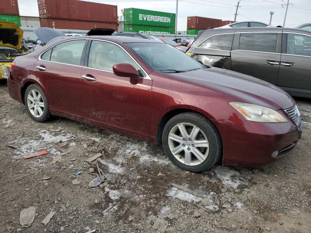 JTHBJ46G272119246 - 2007 LEXUS ES 350 MAROON photo 4