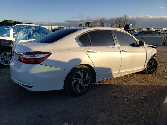 1HGCR2F3XGA228495 - 2016 HONDA ACCORD LX WHITE photo 3