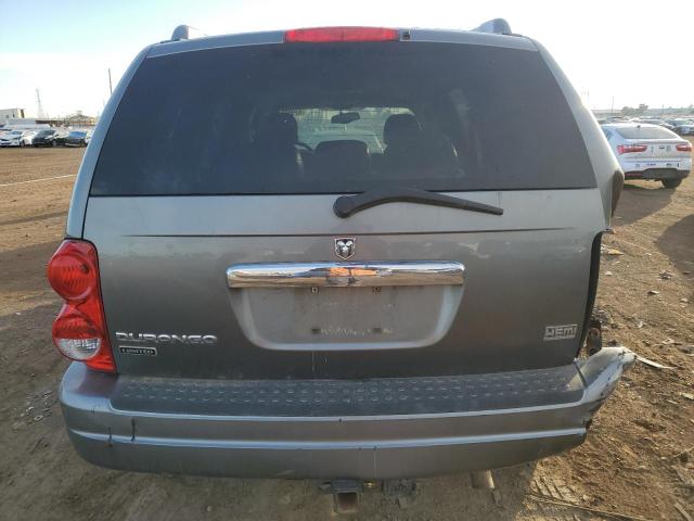 1D4HD58D05F511212 - 2005 DODGE DURANGO LIMITED GRAY photo 6