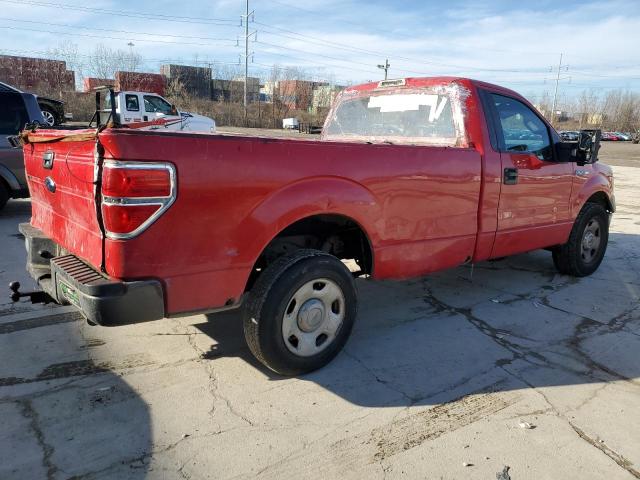 1FTRF12WX9KB66878 - 2009 FORD F150 RED photo 3