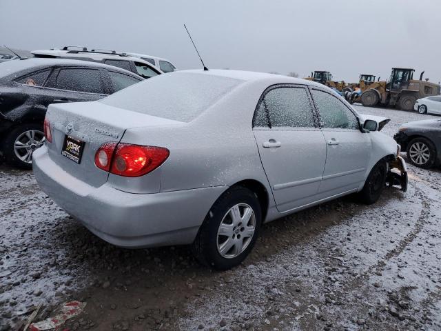 1NXBR30E85Z503640 - 2005 TOYOTA COROLLA CE SILVER photo 3