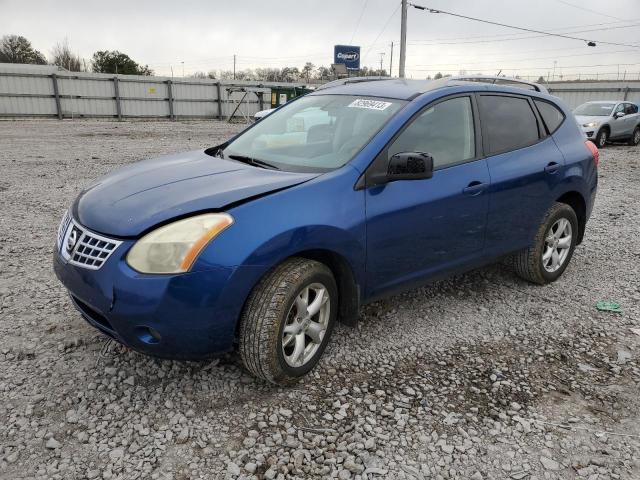 JN8AS58T18W018711 - 2008 NISSAN ROGUE S BLUE photo 1