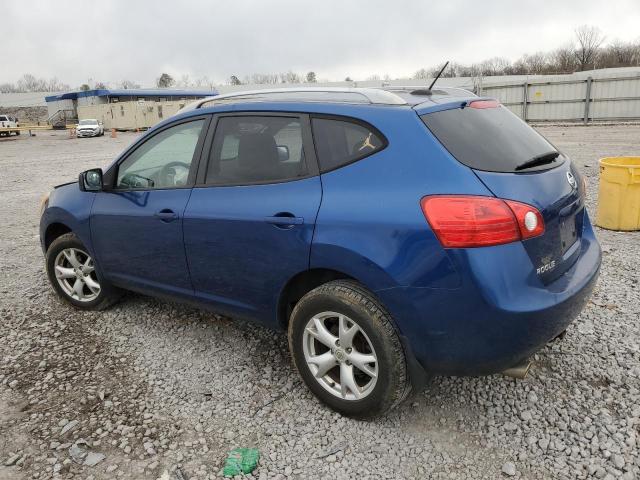 JN8AS58T18W018711 - 2008 NISSAN ROGUE S BLUE photo 2