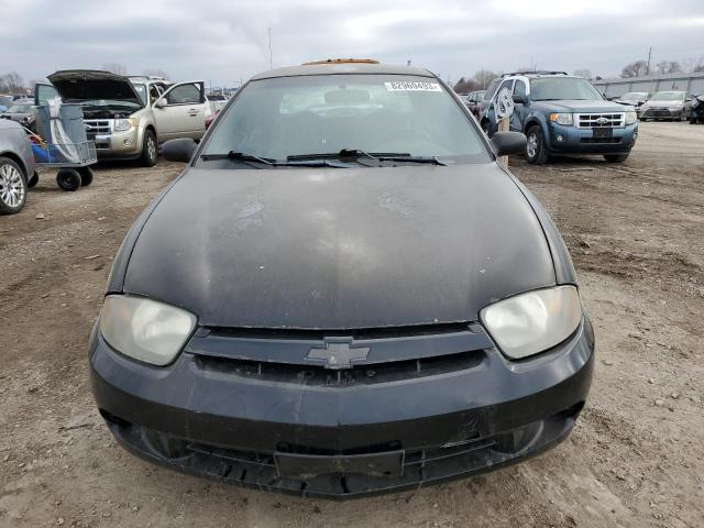 1G1JC52F437117627 - 2003 CHEVROLET CAVALIER BLACK photo 5