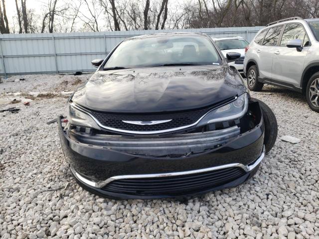 1C3CCCAB4FN692480 - 2015 CHRYSLER 200 LIMITED BLACK photo 5