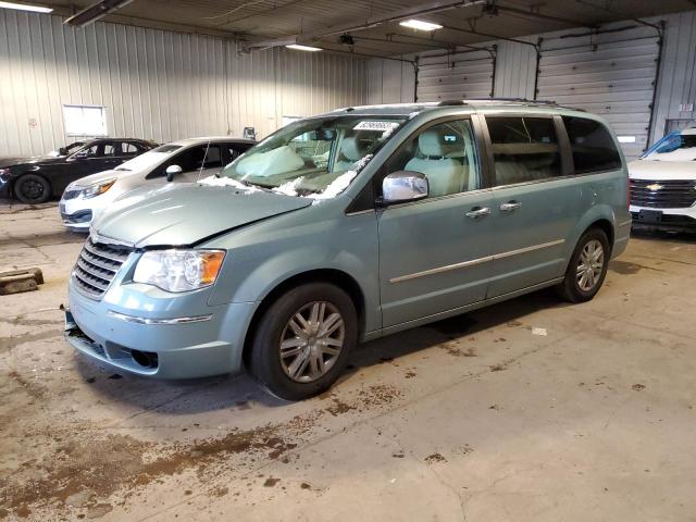 2A4RR6DX3AR136857 - 2010 CHRYSLER TOWN & COU LIMITED BLUE photo 1