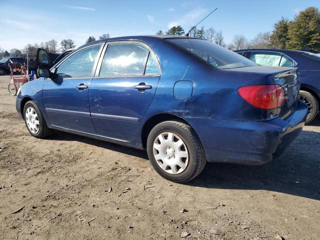 1NXBR38E63Z167620 - 2003 TOYOTA COROLLA CE BLUE photo 2