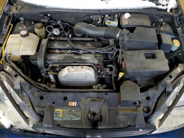 1FAFP36342W289611 - 2002 FORD FOCUS SE BLUE photo 11