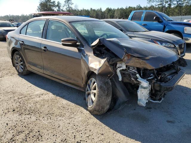 3VWD07AJXEM437314 - 2014 VOLKSWAGEN JETTA SE BROWN photo 4