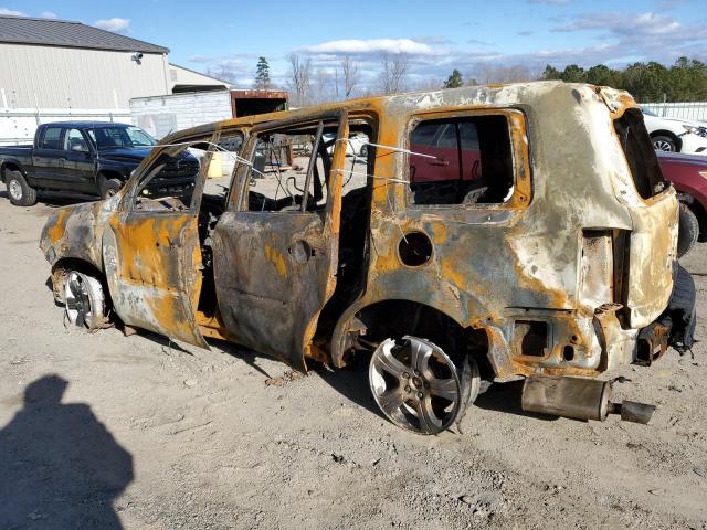 5FNYF4H56FB026V1N - 2015 HONDA PILOT EXL BURN photo 2