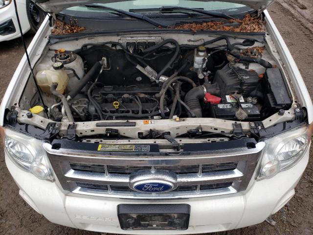 1FMCU0C71AKC66655 - 2010 FORD ESCAPE XLS WHITE photo 11