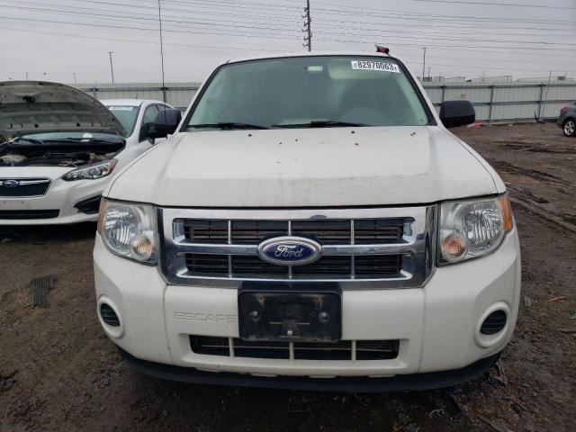 1FMCU0C71AKC66655 - 2010 FORD ESCAPE XLS WHITE photo 5