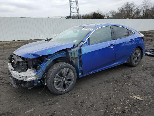 SHHFK7H71HU212688 - 2017 HONDA CIVIC EXL 蓝色 照片 1