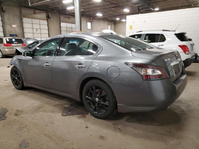 1N4AA5AP3EC911008 - 2014 NISSAN MAXIMA S GRAY photo 2