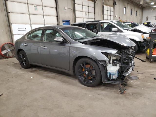 1N4AA5AP3EC911008 - 2014 NISSAN MAXIMA S GRAY photo 4