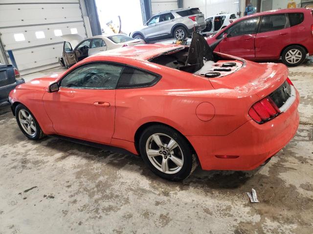 1FA6P8AM9F5348919 - 2015 FORD MUSTANG ORANGE photo 2