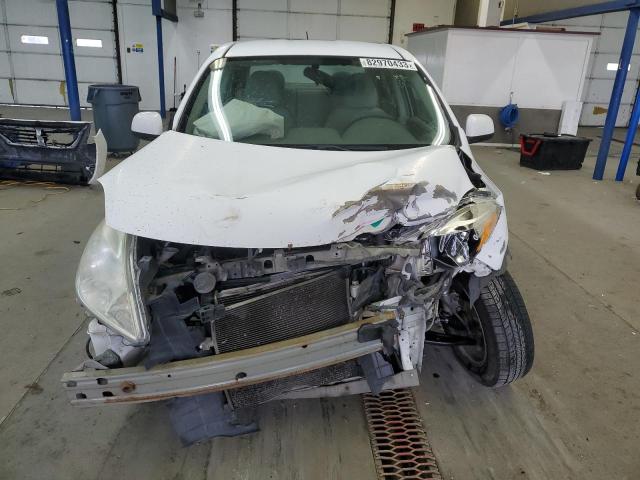 3N1CN7AP8EL845209 - 2014 NISSAN VERSA S WHITE photo 5