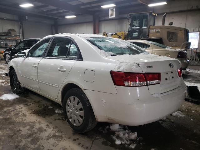 KMHET46C96A084078 - 2006 HYUNDAI SONATA GL WHITE photo 2