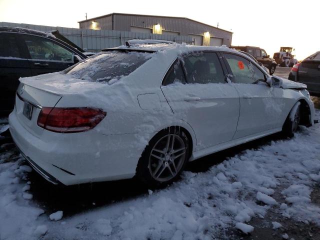 WDDHF8JB1EA895134 - 2014 MERCEDES-BENZ E 350 4MATIC WHITE photo 3