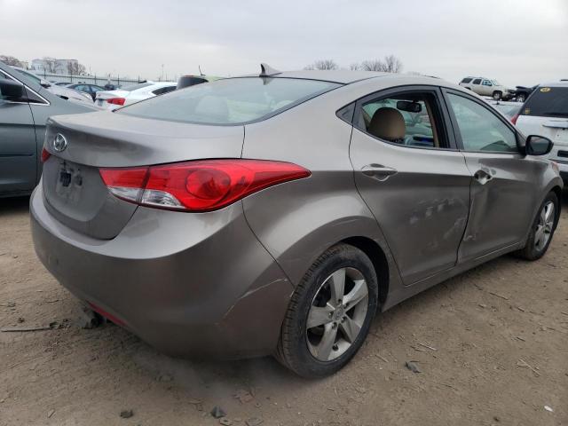 5NPDH4AE0DH228942 - 2013 HYUNDAI ELANTRA GLS TAN photo 3