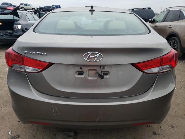 5NPDH4AE0DH228942 - 2013 HYUNDAI ELANTRA GLS TAN photo 6