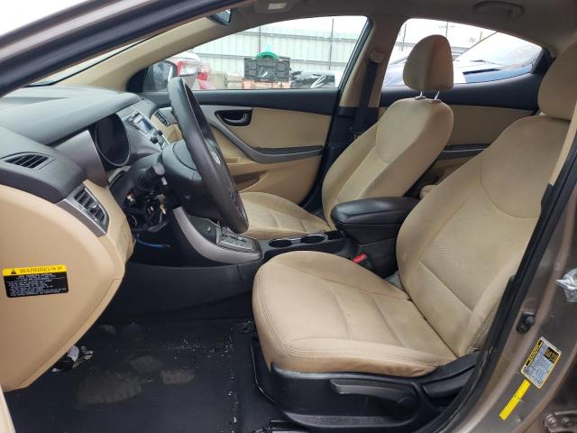 5NPDH4AE0DH228942 - 2013 HYUNDAI ELANTRA GLS TAN photo 7