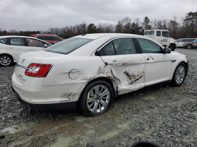 1FAHP2FW2AG110021 - 2010 FORD TAURUS LIMITED WHITE photo 3