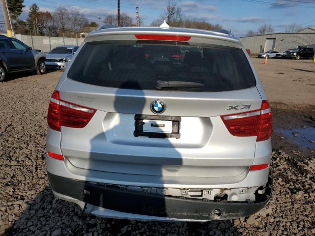 5UXWX9C50E0D15875 - 2014 BMW X3 XDRIVE28I SILVER photo 6