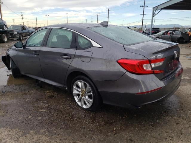 1HGCV1F17LA132029 - 2020 HONDA ACCORD LX GRAY photo 2