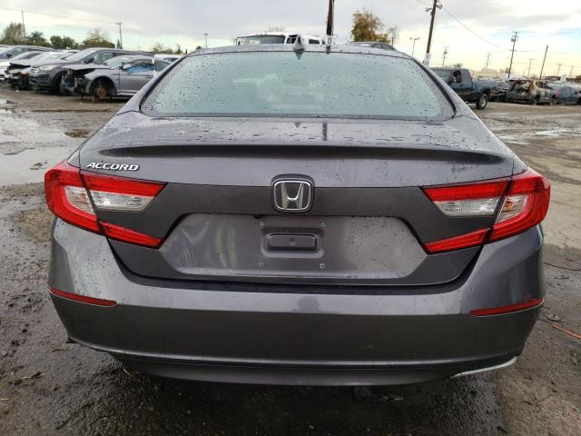 1HGCV1F17LA132029 - 2020 HONDA ACCORD LX GRAY photo 6