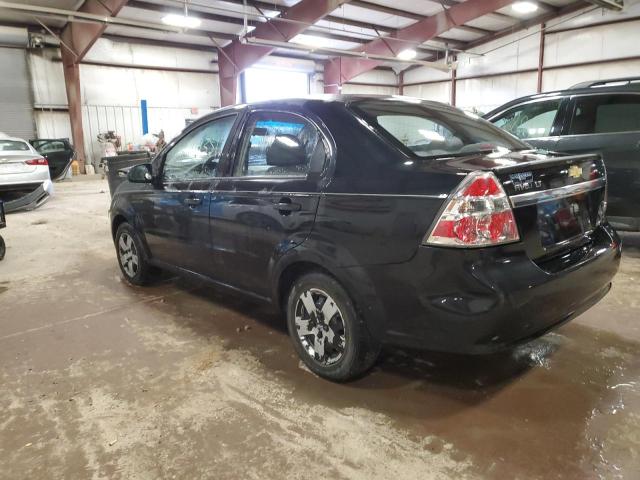 KL1TD5DE2BB135855 - 2011 CHEVROLET AVEO LS Czarny zdjęcie 2