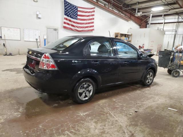 KL1TD5DE2BB135855 - 2011 CHEVROLET AVEO LS Czarny zdjęcie 3
