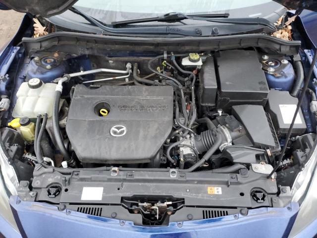 JM1BL1W54C1530530 - 2012 MAZDA 3 S BLUE photo 11