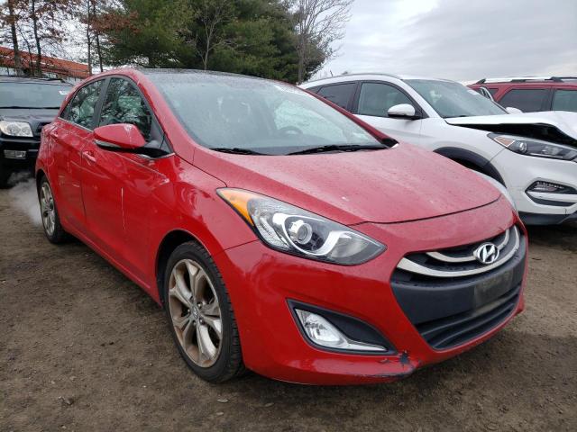 KMHD35LE8DU094765 - 2013 HYUNDAI ELANTRA GT RED photo 4