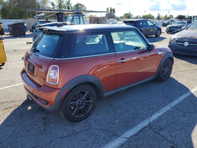 WMWSV3C53BTY15536 - 2011 MINI COOPER S ORANGE photo 3