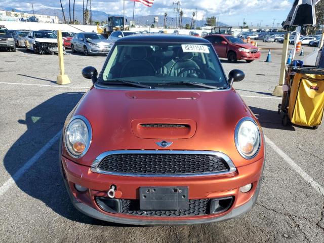 WMWSV3C53BTY15536 - 2011 MINI COOPER S ORANGE photo 5