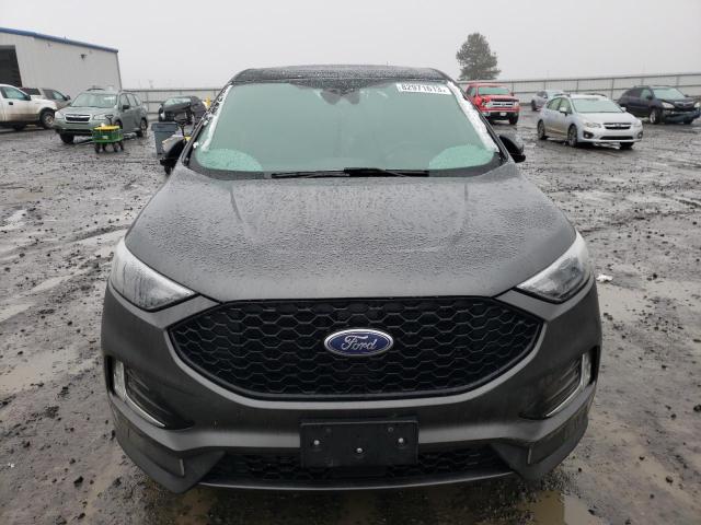 2FMPK4J96LBB56166 - 2020 FORD EDGE ST SEL GRAY photo 5