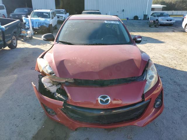 JM1BL1L54C1649957 - 2012 MAZDA 3 S RED photo 5