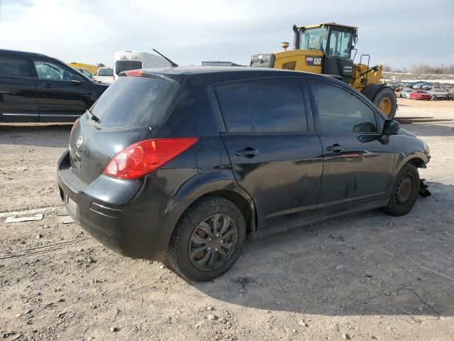 3N1BC1CPXCK800402 - 2012 NISSAN VERSA S BLACK photo 3