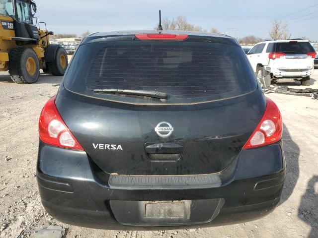 3N1BC1CPXCK800402 - 2012 NISSAN VERSA S BLACK photo 6