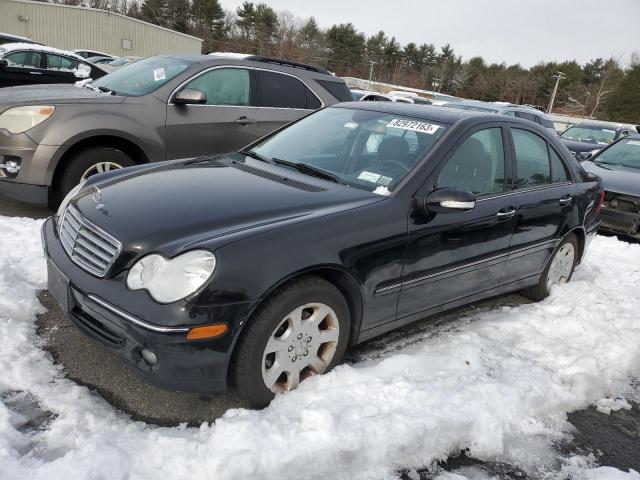 WDBRF92H36F764541 - 2006 MERCEDES-BENZ C 280 4MATIC BLACK photo 1