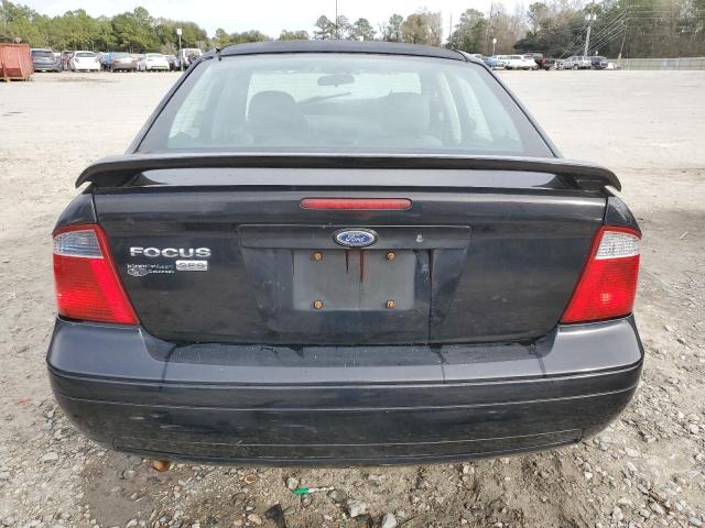 1FAHP34N57W342675 - 2007 FORD FOCUS ZX4 BLACK photo 6