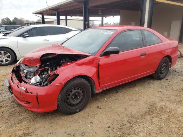 1HGEM21134L013909 - 2004 HONDA CIVIC DX VP Qırmızı foto 1