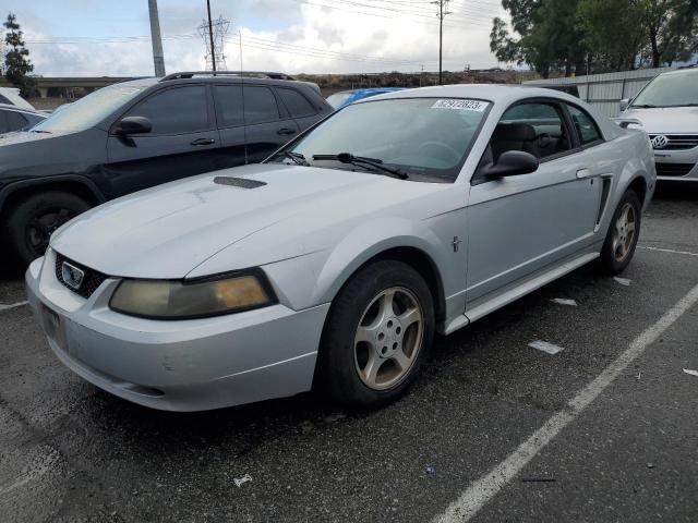 1FAFP40402F200415 - 2002 FORD MUSTANG SILVER photo 1