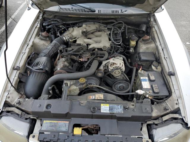 1FAFP40402F200415 - 2002 FORD MUSTANG SILVER photo 11