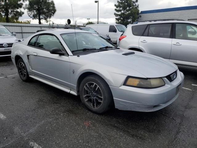 1FAFP40402F200415 - 2002 FORD MUSTANG SILVER photo 4