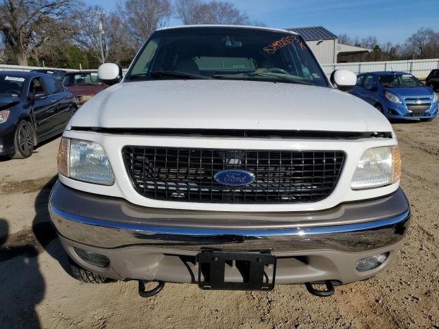 1FMPU18L9YLC30231 - 2000 FORD EXPEDITION EDDIE BAUER WHITE photo 5