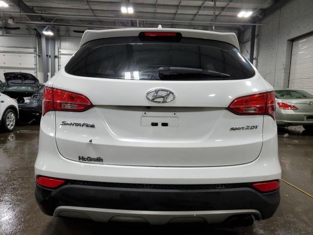 5XYZU3LA9DG079007 - 2013 HYUNDAI SANTA FE S WHITE photo 6